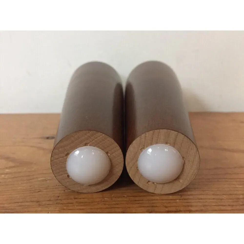 Pair 2 New IKEA Mid Century Modern Walnut Wood Tapered Couch Chair Peg Legs 6